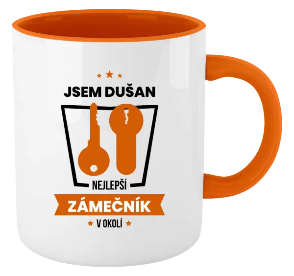 Hrnek Nejlepší v okolí - zámečník
