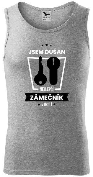 Pánské tílko Nejlepší v okolí - zámečník