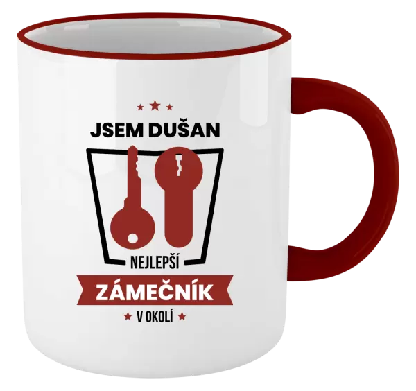 Hrnek Nejlepší v okolí - zámečník