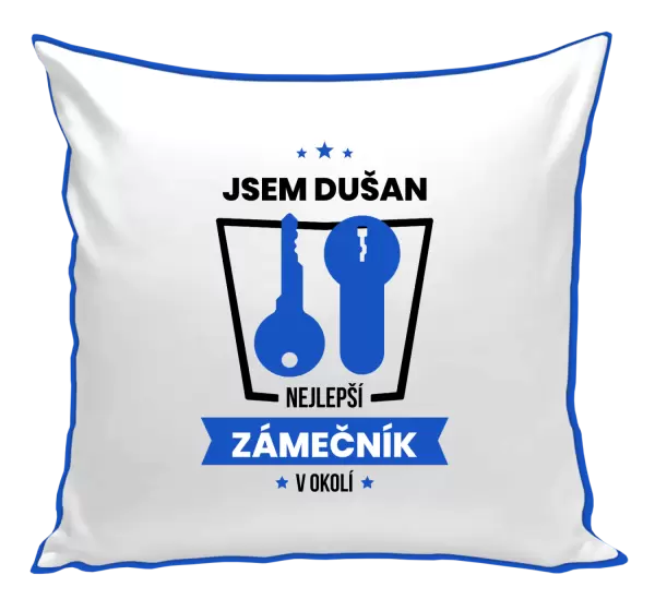 Polštář Nejlepší v okolí - zámečník