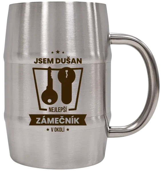 Nerezový chladicí půllitr Nejlepší v okolí - zámečník