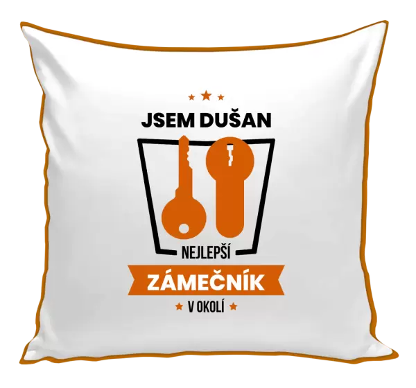 Polštář Nejlepší v okolí - zámečník