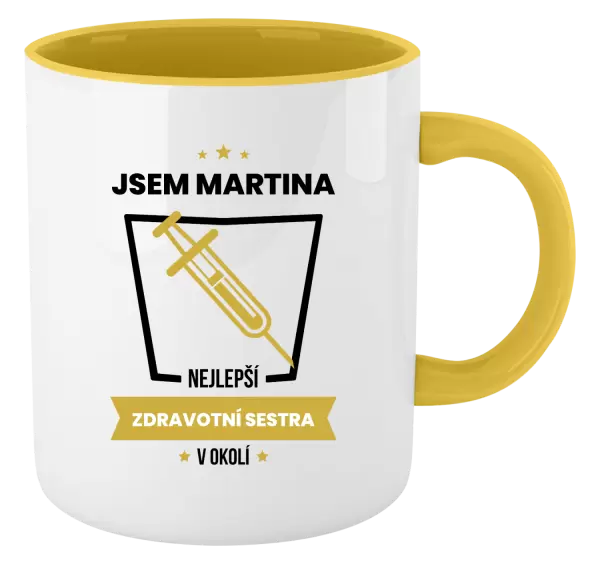 Hrnek Nejlepší v okolí - zdravotní sestra