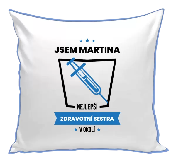 Polštář Nejlepší v okolí - zdravotní sestra