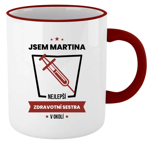 Hrnek Nejlepší v okolí - zdravotní sestra