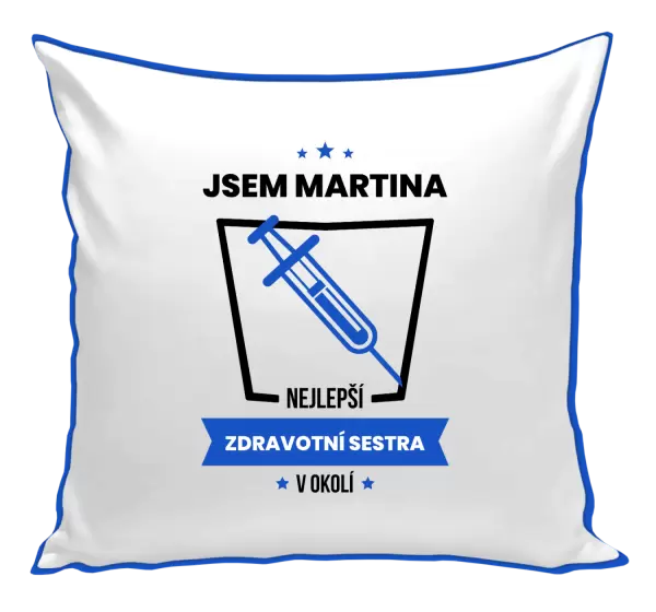 Polštář Nejlepší v okolí - zdravotní sestra