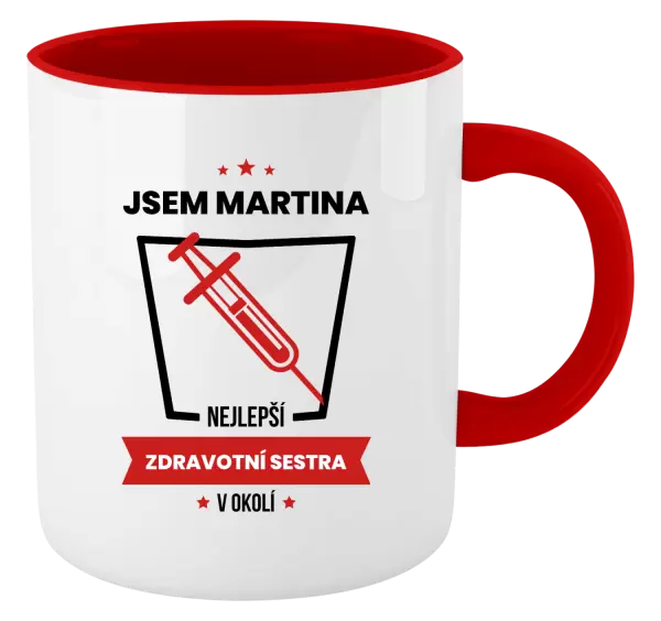 Hrnek Nejlepší v okolí - zdravotní sestra