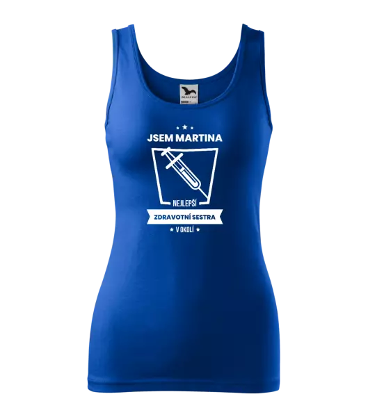 Dámské tílko Nejlepší v okolí - zdravotní sestra