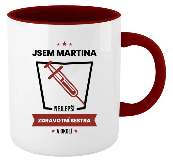 Hrnek Nejlepší v okolí - zdravotní sestra