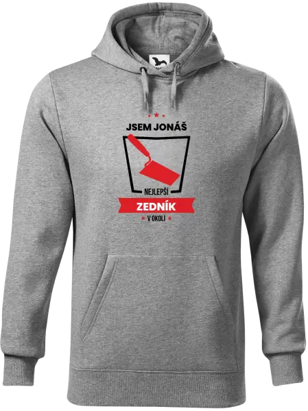 Pánská mikina Nejlepší v okolí - zedník
