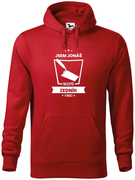 Pánská mikina Nejlepší v okolí - zedník