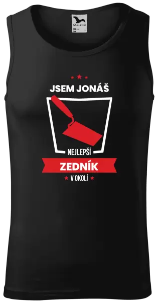 Pánské tílko Nejlepší v okolí - zedník