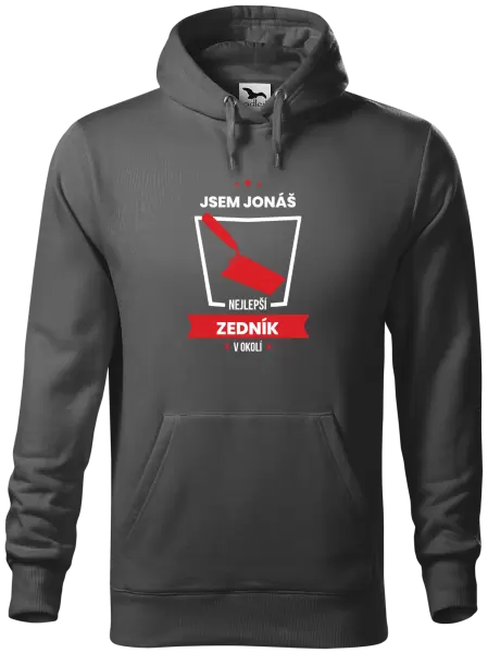 Pánská mikina Nejlepší v okolí - zedník