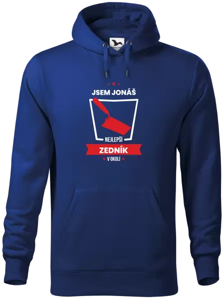 Pánská mikina Nejlepší v okolí - zedník
