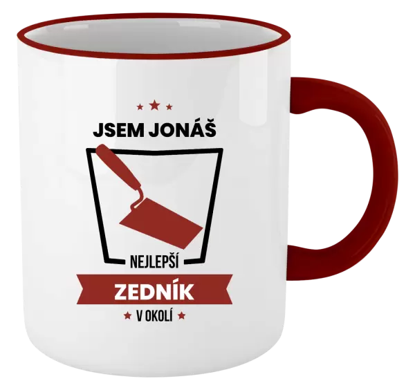 Hrnek Nejlepší v okolí - zedník