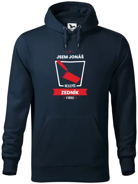 Pánská mikina Nejlepší v okolí - zedník