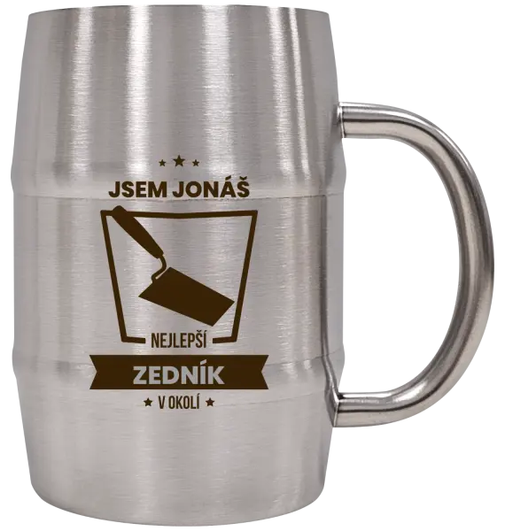 Nerezový chladicí půllitr Nejlepší v okolí - zedník