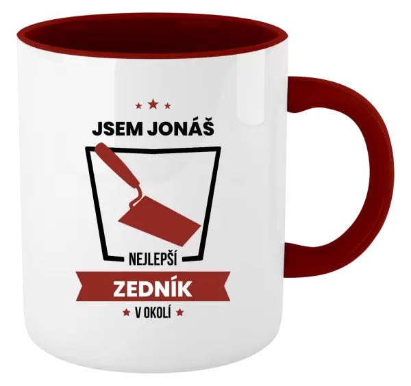 Hrnek Nejlepší v okolí - zedník