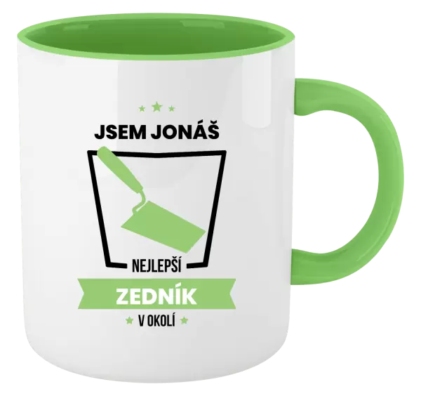 Hrnek Nejlepší v okolí - zedník