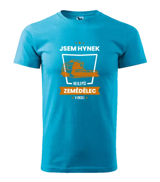 Pánské tričko Nejlepší v okolí - zemědělec