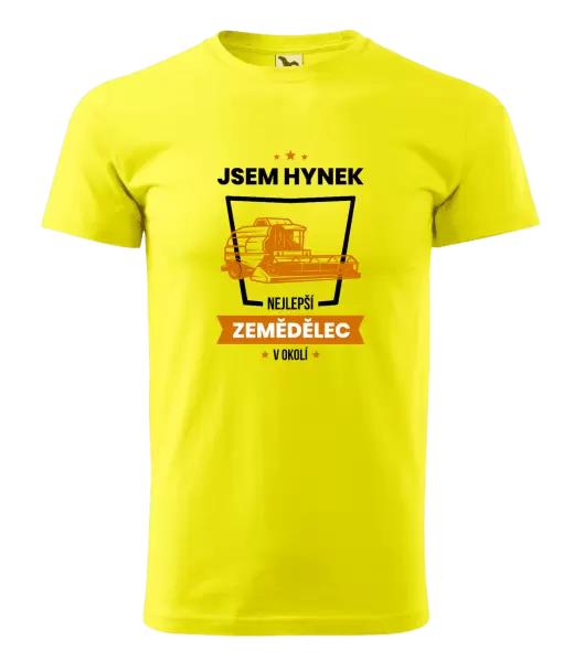 Pánské tričko Nejlepší v okolí - zemědělec