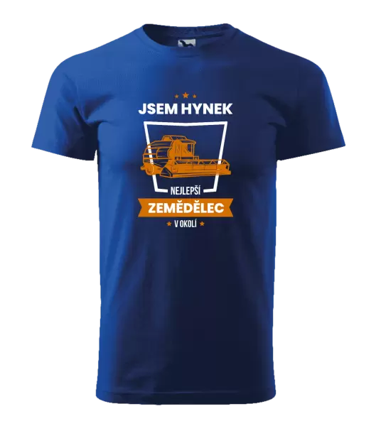 Pánské tričko Nejlepší v okolí - zemědělec