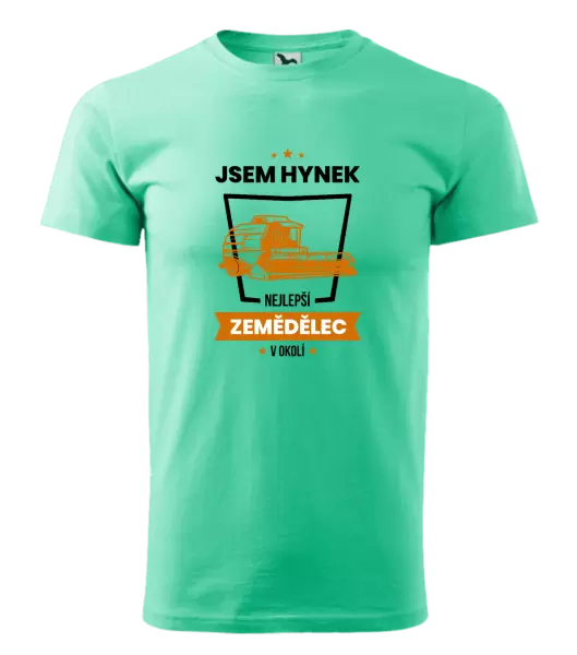 Pánské tričko Nejlepší v okolí - zemědělec
