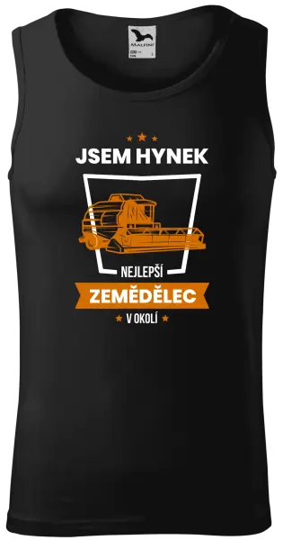 Pánské tílko Nejlepší v okolí - zemědělec