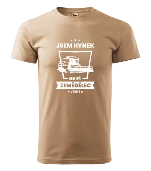 Pánské tričko Nejlepší v okolí - zemědělec