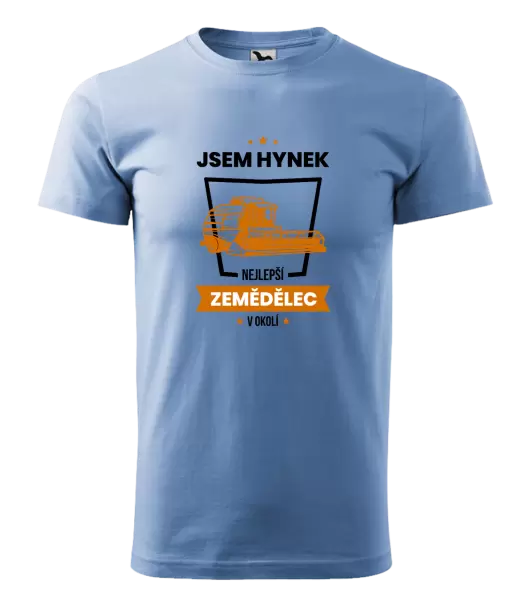 Pánské tričko Nejlepší v okolí - zemědělec