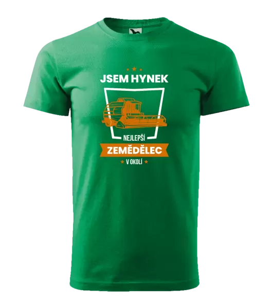 Pánské tričko Nejlepší v okolí - zemědělec