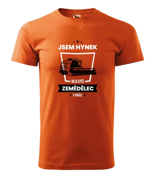 Pánské tričko Nejlepší v okolí - zemědělec