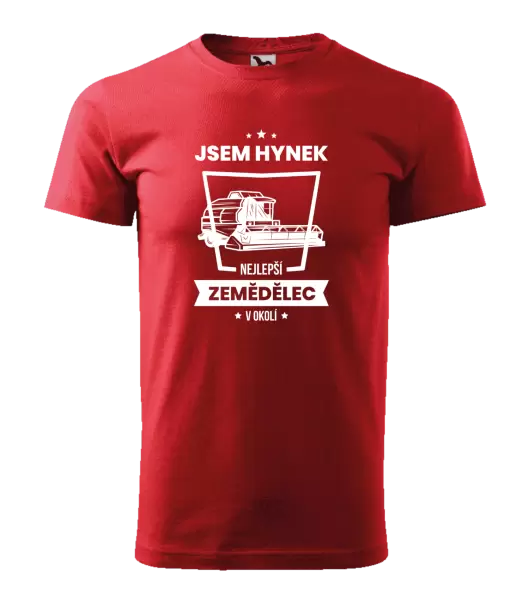 Pánské tričko Nejlepší v okolí - zemědělec