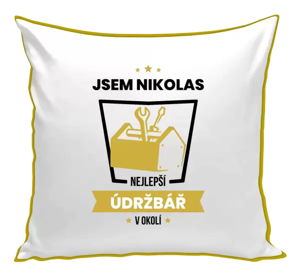 Polštář Nejlepší v okolí - údržbář