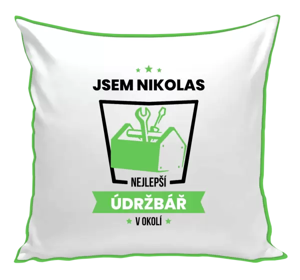 Polštář Nejlepší v okolí - údržbář