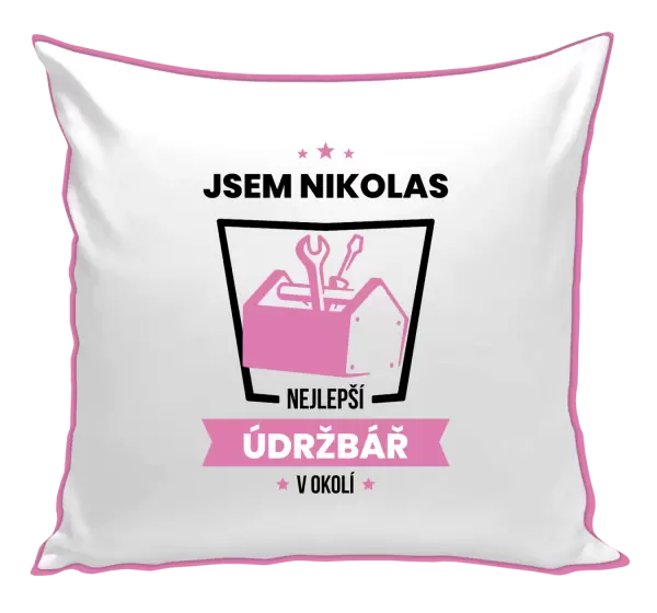 Polštář Nejlepší v okolí - údržbář