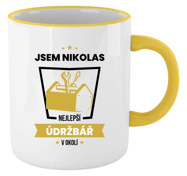 Hrnek Nejlepší v okolí - údržbář