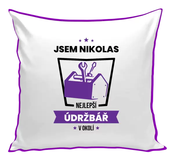 Polštář Nejlepší v okolí - údržbář