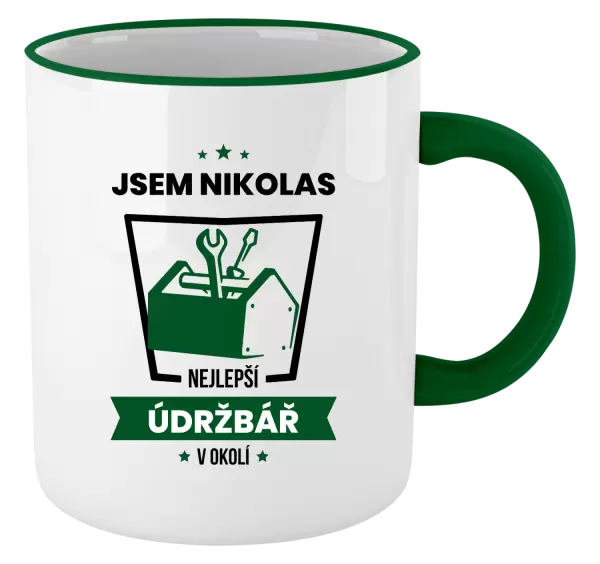 Hrnek Nejlepší v okolí - údržbář