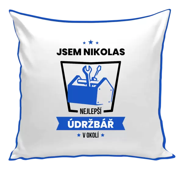 Polštář Nejlepší v okolí - údržbář