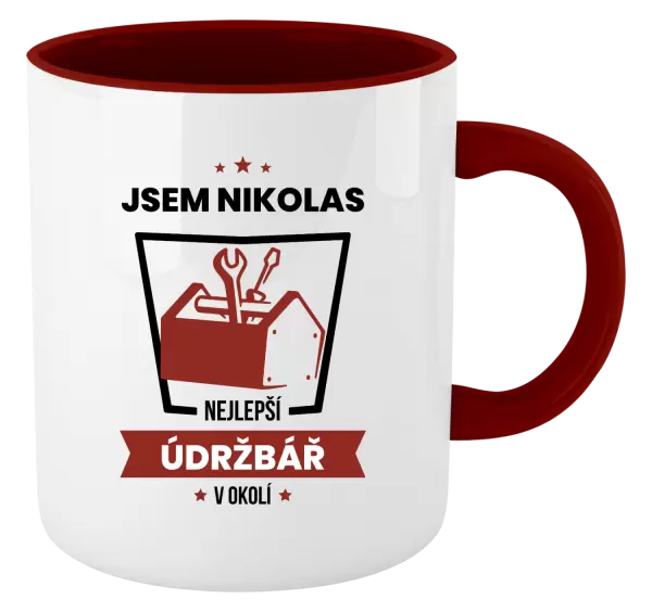 Hrnek Nejlepší v okolí - údržbář