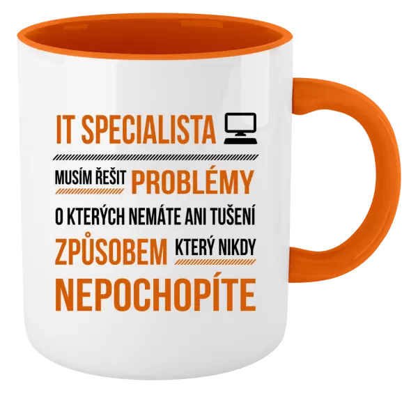 Hrnek Musím řešit problémy - IT specialista