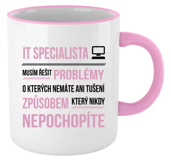 Hrnek Musím řešit problémy - IT specialista