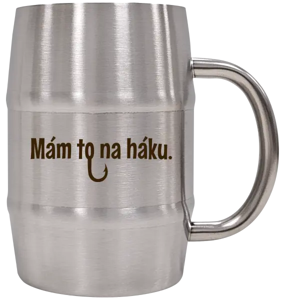 Nerezový chladicí půllitr Mám to na háku