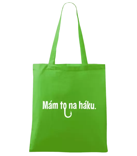 Látková taška Mám to na háku