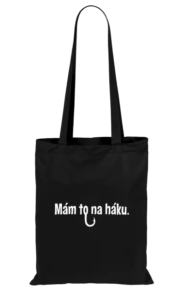 Látková taška Mám to na háku