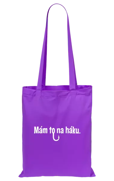 Látková taška Mám to na háku