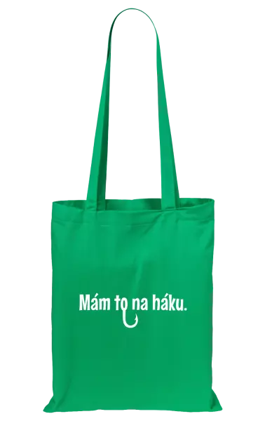 Látková taška Mám to na háku
