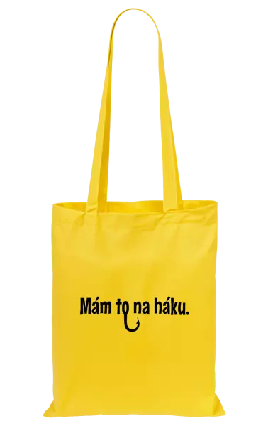 Látková taška Mám to na háku