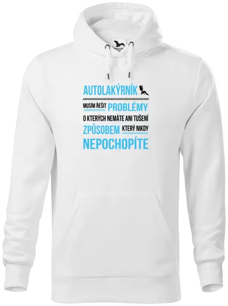 Pánská mikina Musím řešit problémy - autolakýrník
